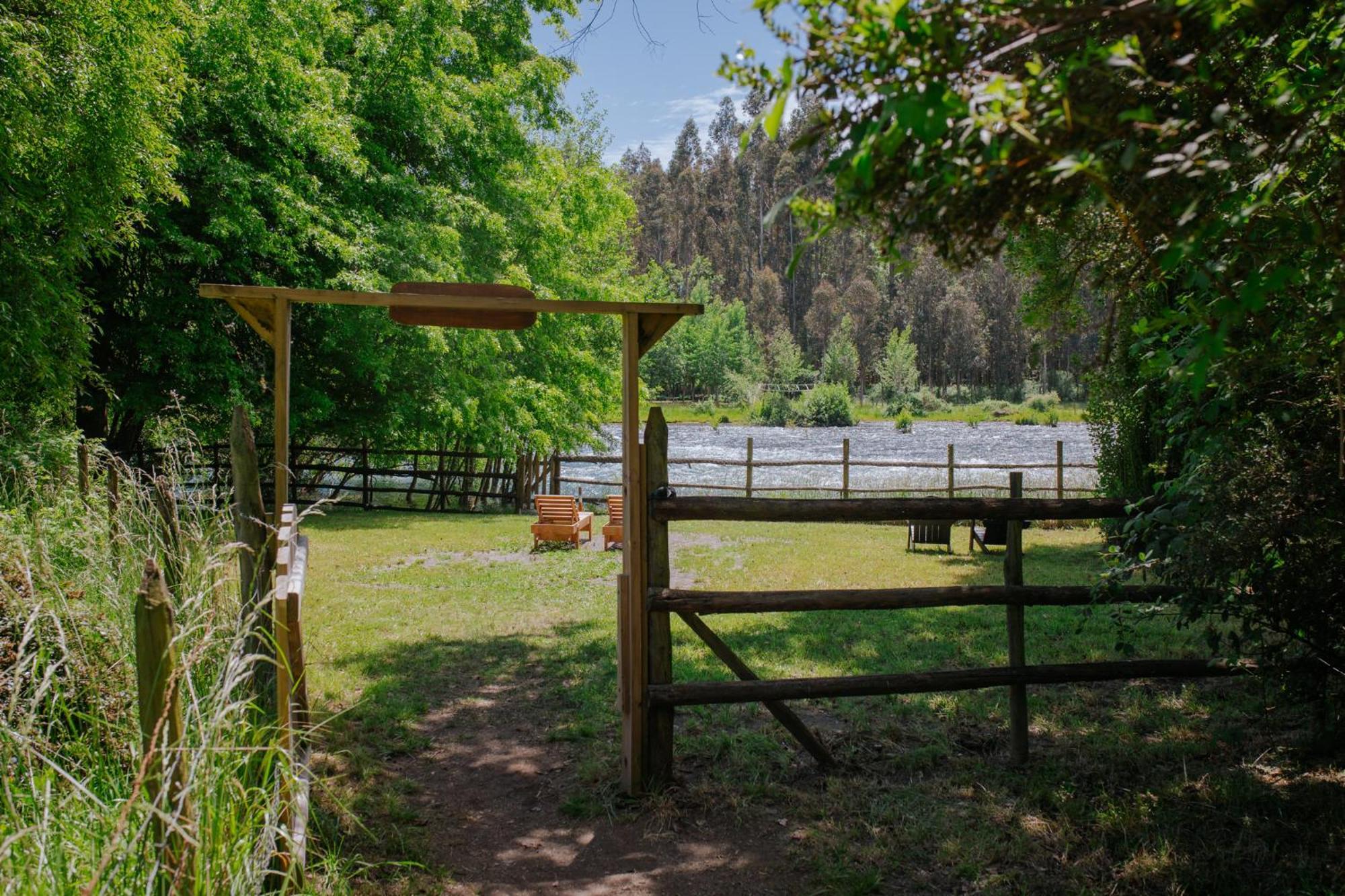 Hotel Salto Del Laja Лос-Анхелес Экстерьер фото